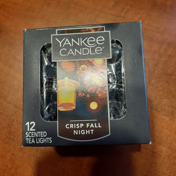 Yankee Candle Holiday Yankee Candle Set Of 2 Full Dozen Crisp Fall Night Tealights Tea